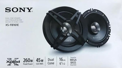 Parlantes 16cm 260w Sony XS-FB161E