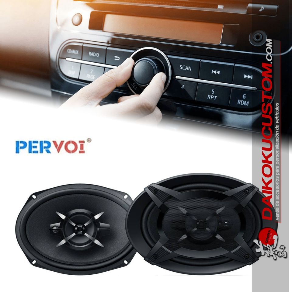 Parlantes 6x9 660w Pervoi XS-Fb6930