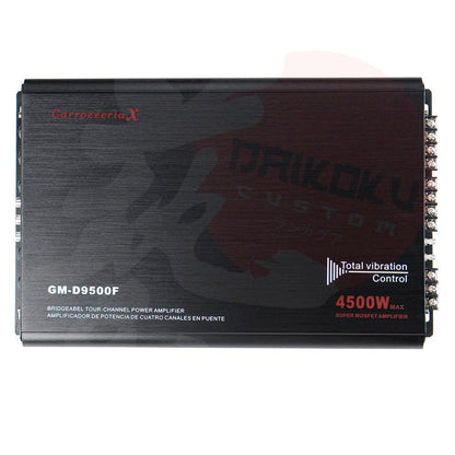 Amplificador CarrozzeriaX 4500w De 4 Canales