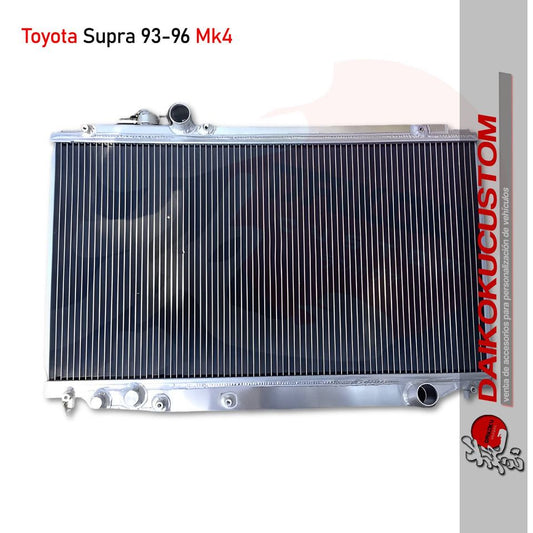 Radiador Aluminio Toyota Supra Mk4 93-96 Mecanico