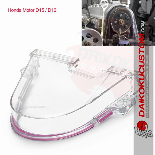 Tapa Distribucion Transparente Honda D15 D16