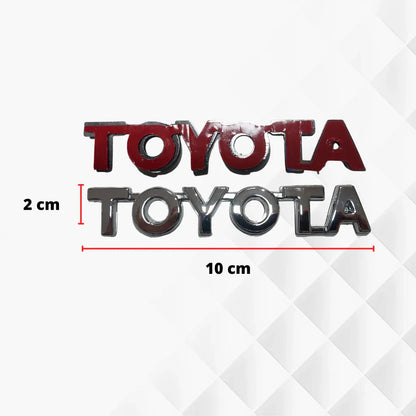 Emblema Adhesivo Trasero Toyota