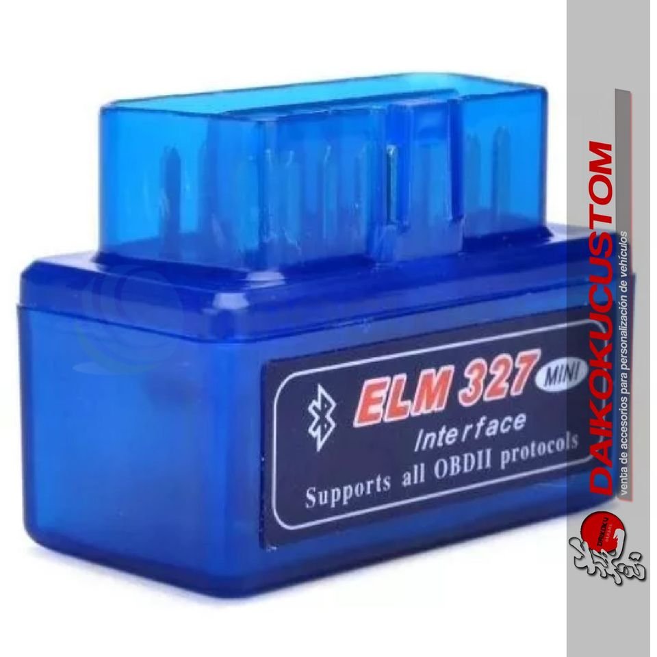 Scanner Mini ELM327 Bluetooth Obd2 (Azul)