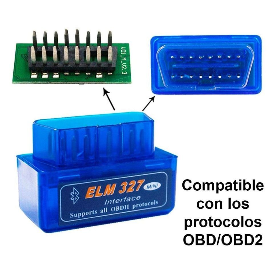 Scanner Mini ELM327 Bluetooth Obd2 (Azul)