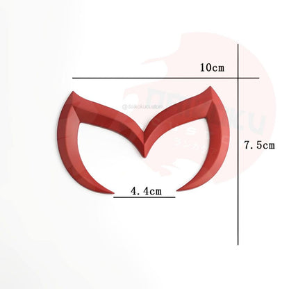 Insignia Emblema Mazda Evil Murcielago Adhesivo