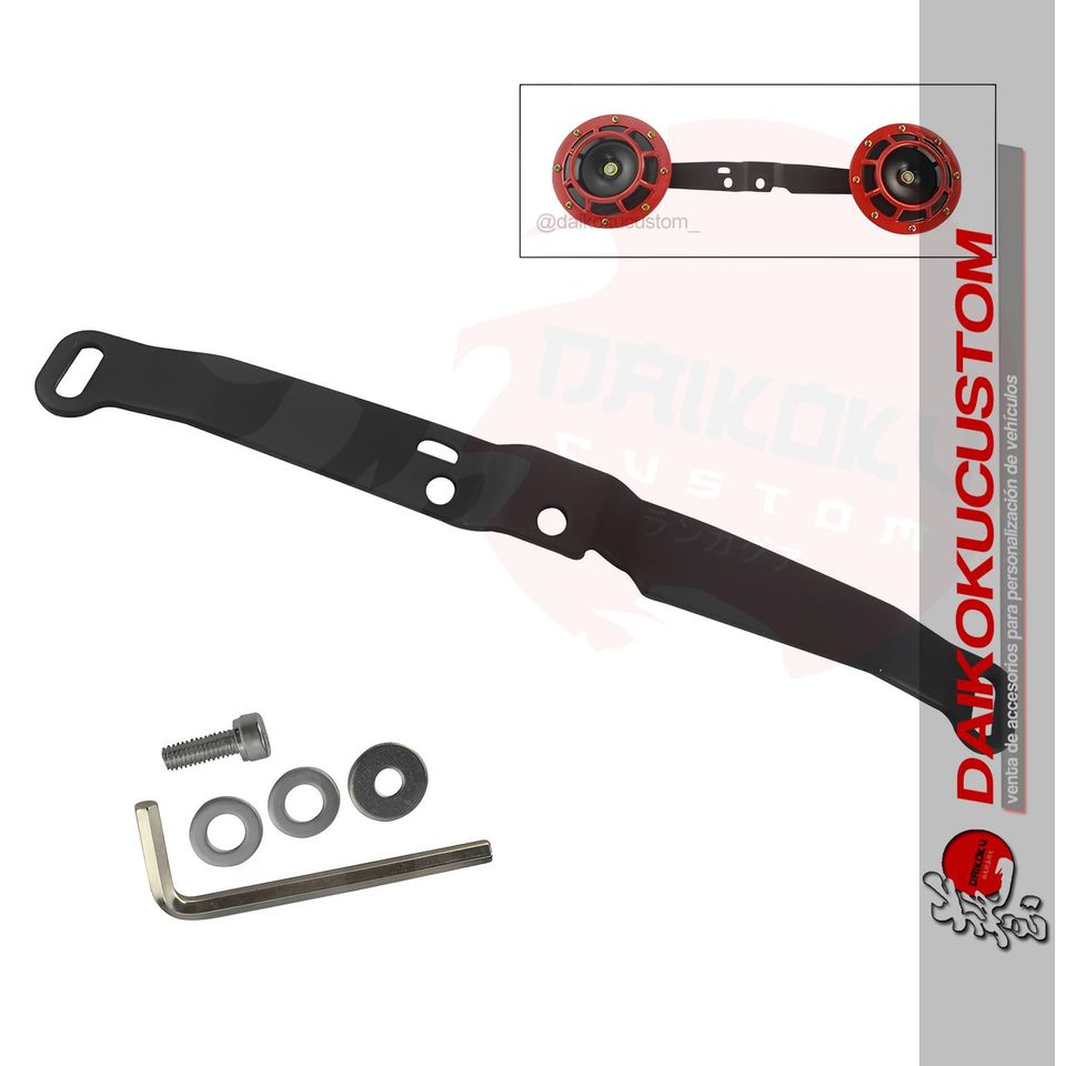 Soporte Dual Bocina Hella Subaru Wrx (Adaptadble)