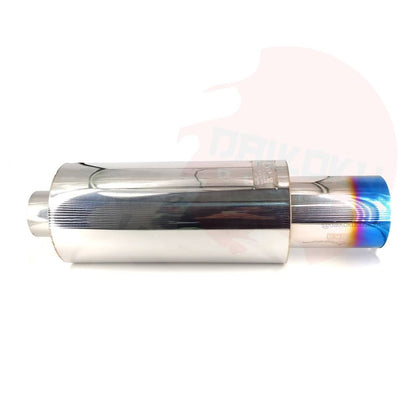 Escape Alto Flujo HKS 1 Salida 3" a 4.5" Corto