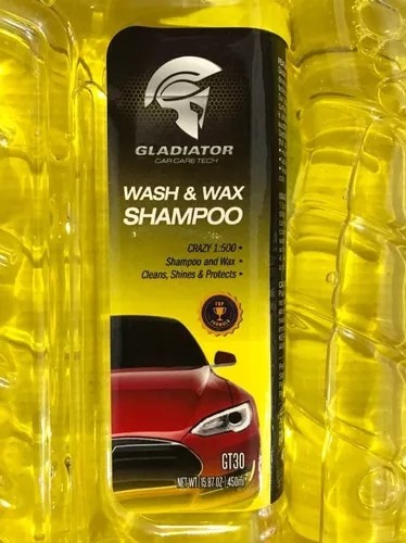 Shampoo Liquido 450ml + Cera Gladiator