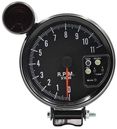 Reloj Grande DRAGON Gauge 5" Tacometro + Shifter Light