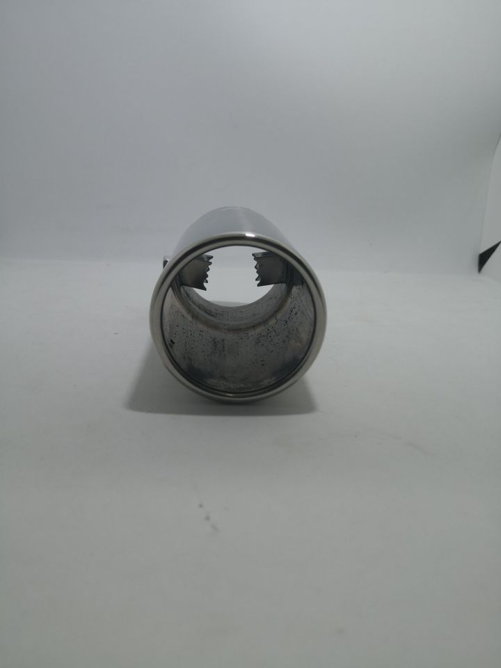Cola Escape Simple Recta Cromada H26-3 Universal