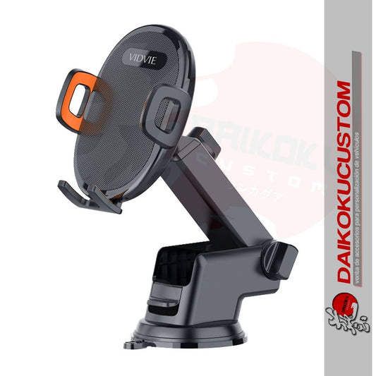 Soporte Celular Ventosa + Presion Vidvie Hc1517 (Premium)