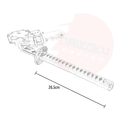 Freno Mano Hidraulico Drift Katana Largo 26.5cm