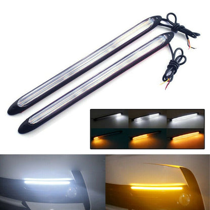 Neblineros Led Flexible Largo 28cm Secuencial X2
