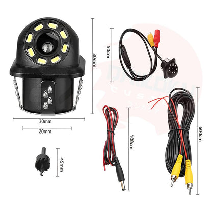 Camara Retroceso Angular 8 Led