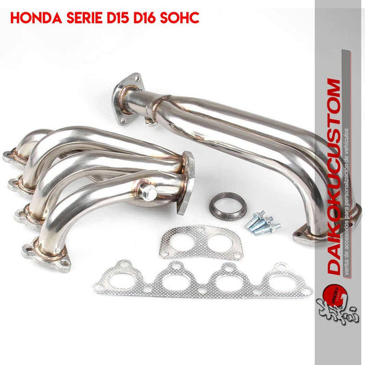 Multiple Escape Inox 4-1 Honda Motor Serie D (D15 - D16)