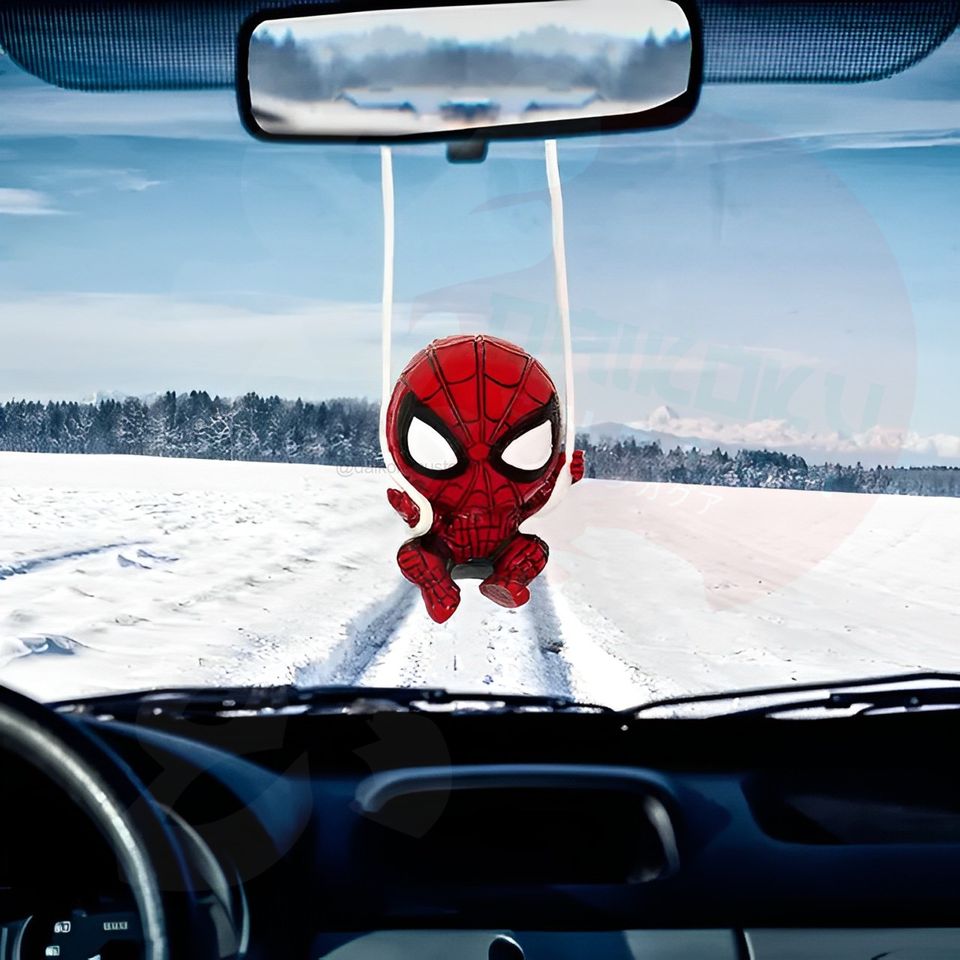 Adorno Decorativo Espejo Retrovisor Spiderman