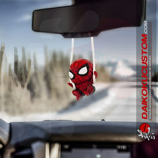 Adorno Decorativo Espejo Retrovisor Spiderman