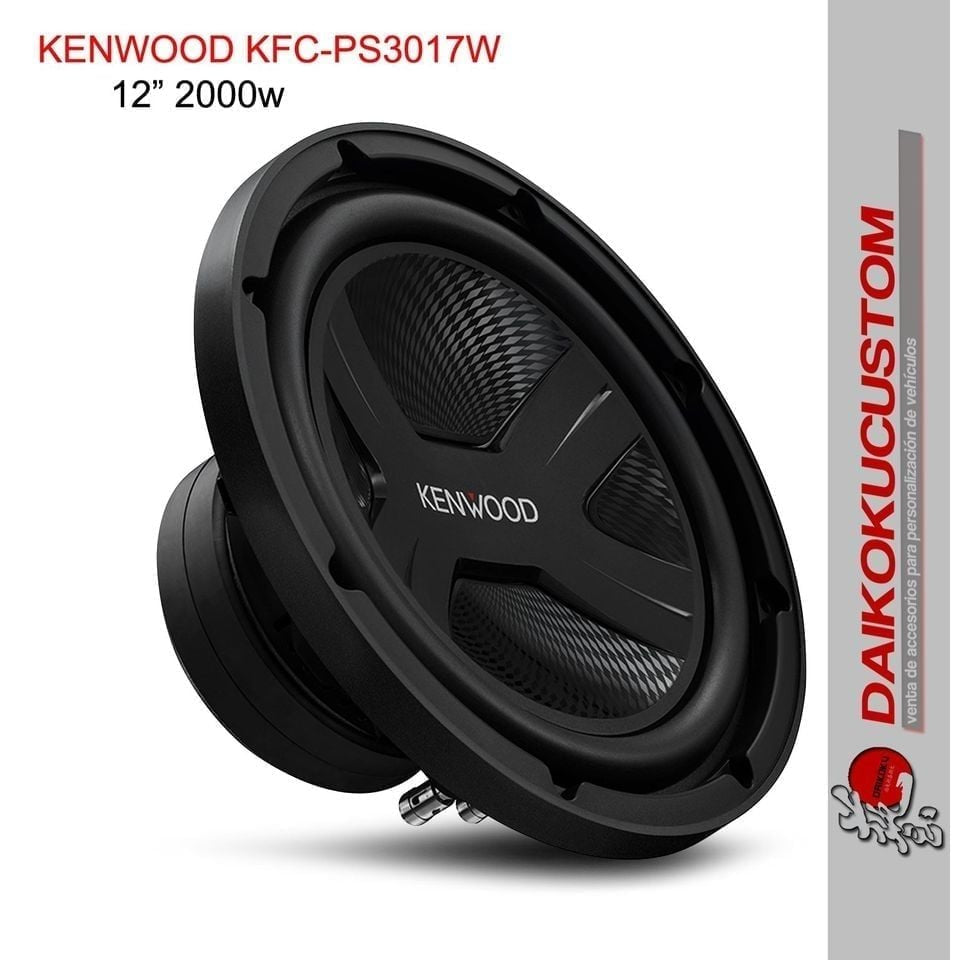 Subwoofer Kenwood 2000w Kfc-ps3017w 12"