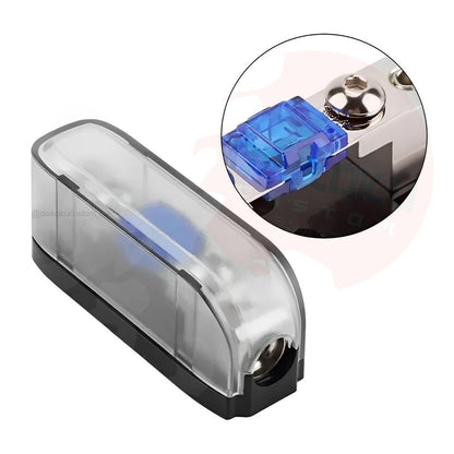 Porta Fusible Audio 7cm Protector Transparente