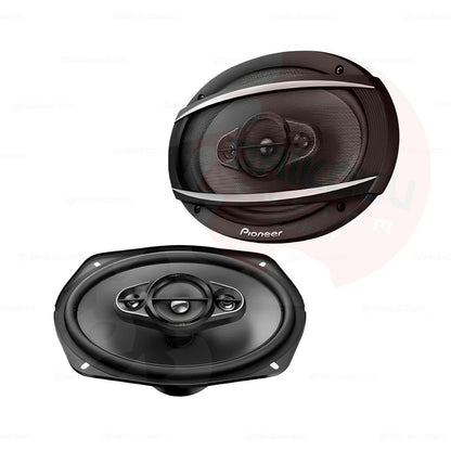 Parlantes 6x9 650w Pioneer TS-A6977S 4 Vias