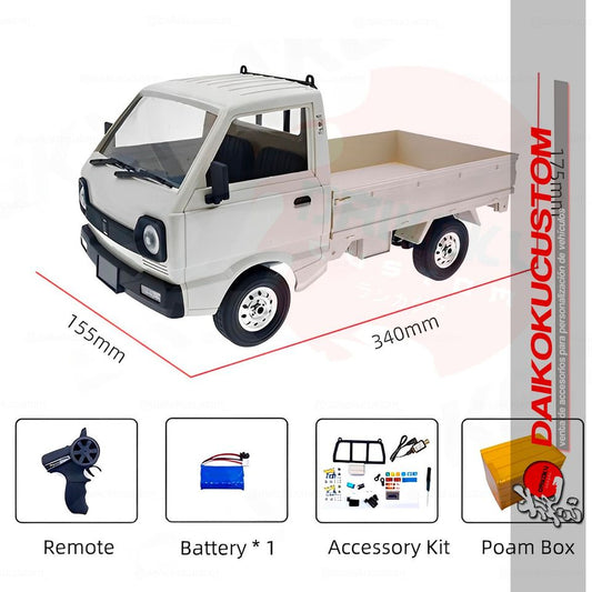 Auto Escala 1:10 Drift Rc Control Camion Suzuki Carry 3/4