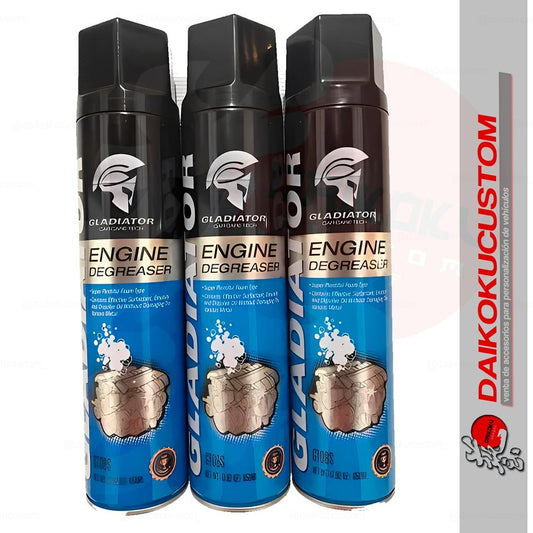 Limpia Motor Desengrasante Espuma 650ml Gladiator Gt08s X1