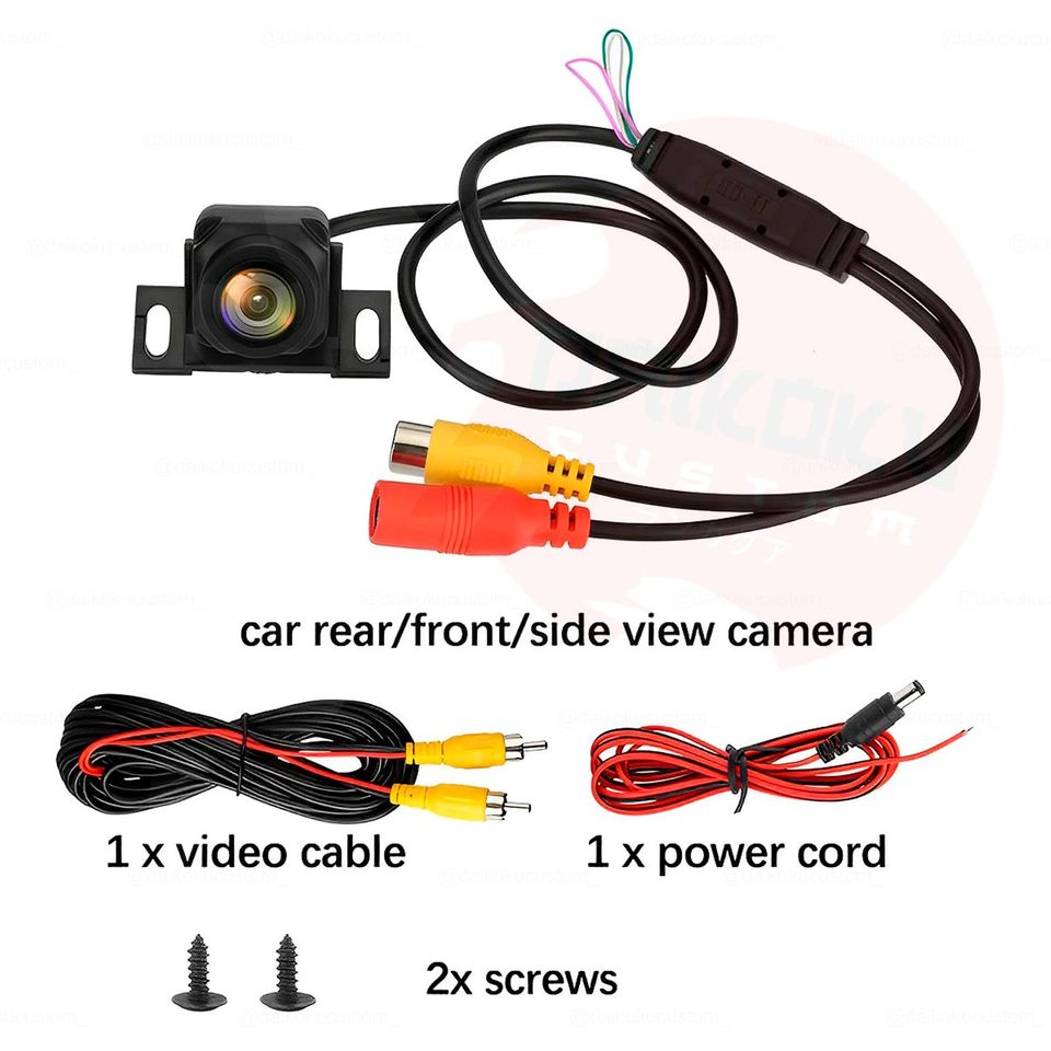 Camara Retroceso Sobrepuesta Hd 170º