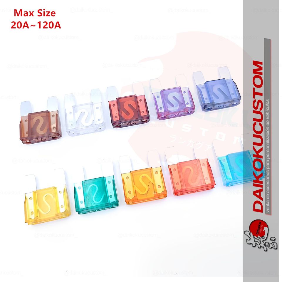 1 Maxi Fusible 20a - 120a Max Diferentes Medidas