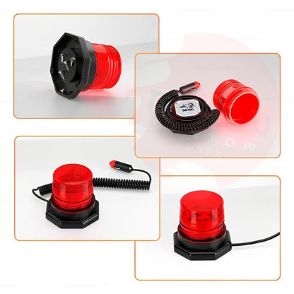 Baliza Led Estroboscopica Rojo 12/24v Al Cenicero