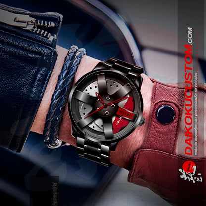 Reloj Pulsera Mano Llanta Volk Tuning Pro