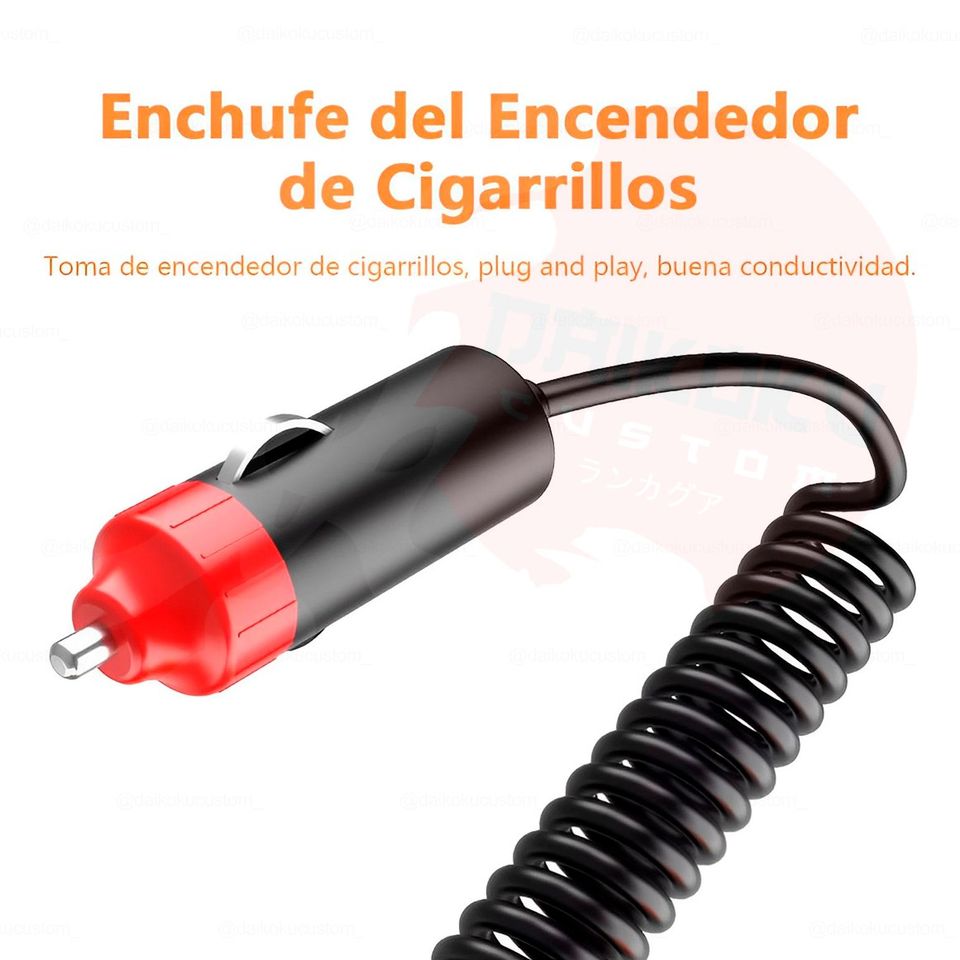 Baliza Led Estroboscopica Rojo 12/24v Al Cenicero