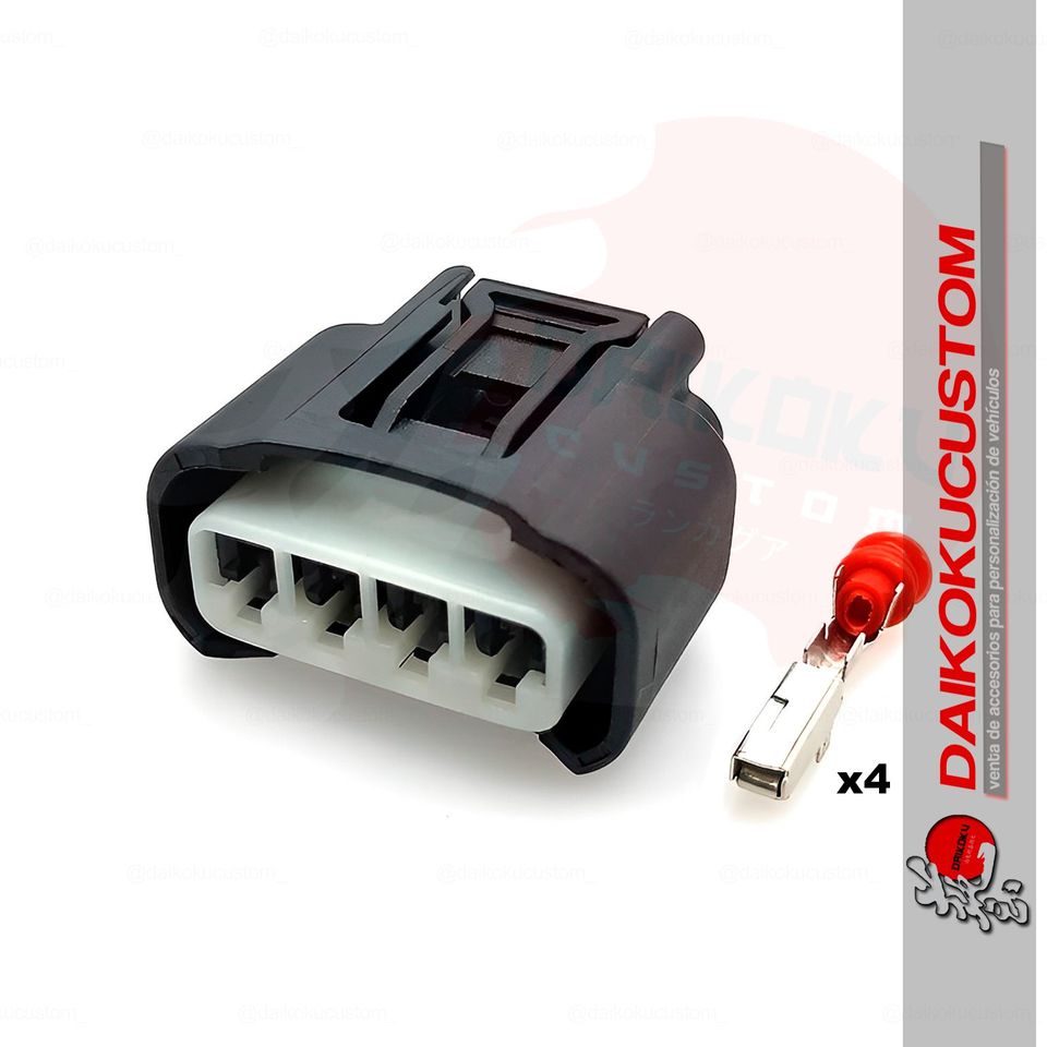 Conector Bobina Toyota 4 Pin Armable