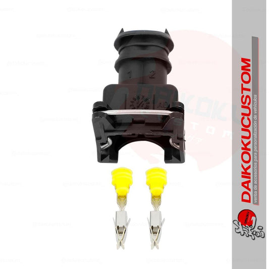 Conector Sensor Inyector Ev1 Hembra BR 2 Pin