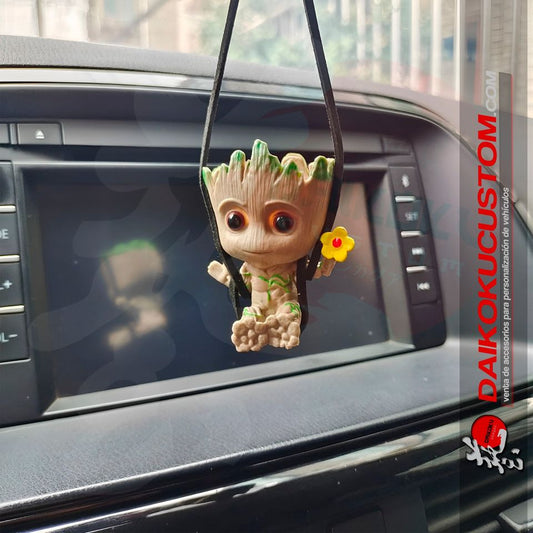 Adorno Decorativo Espejo Retrovisor Groot