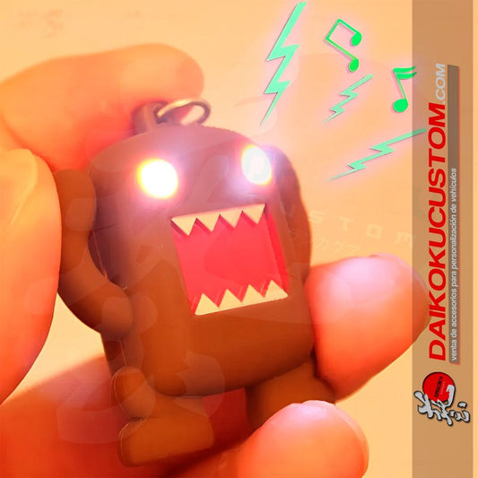 Llavero Domo-Kun Luz + Sonido