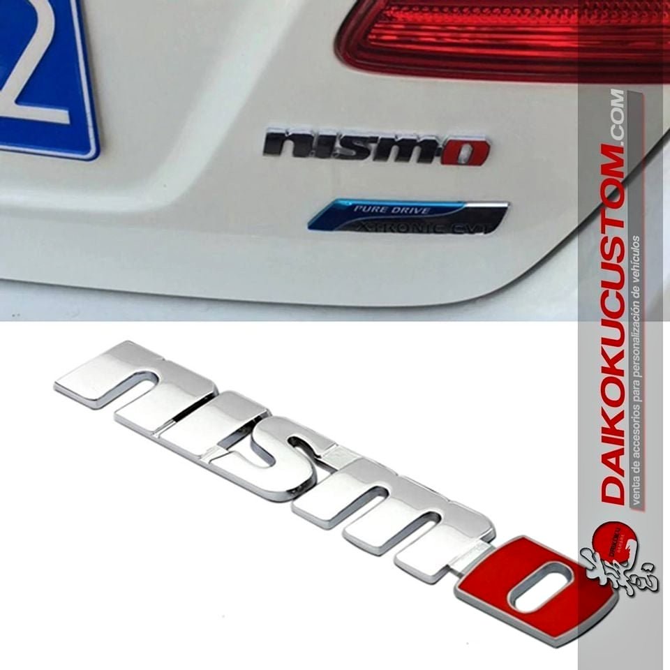 Emblema Adhesivo Trasero Nismo