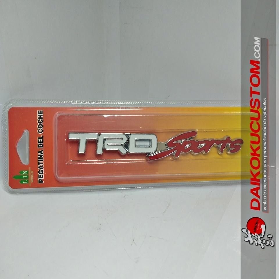 Emblema Adhesivo Trasero TRD Sports