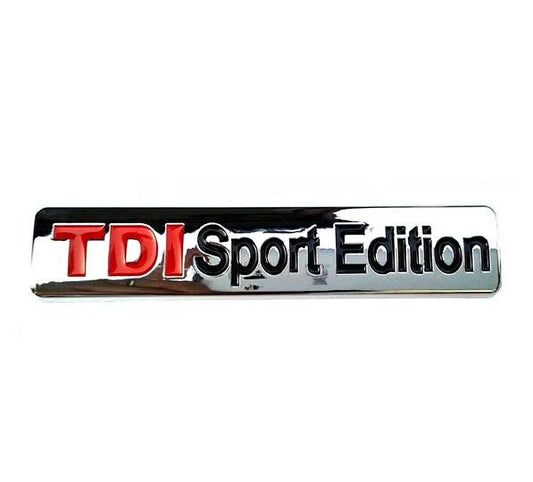 Emblema Adhesivo Trasero TDI Sport Edition