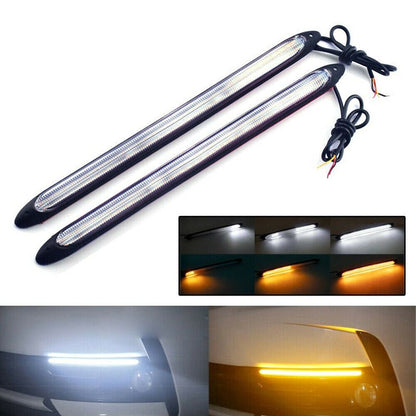 Neblineros Led Flexible Corto 23cm Secuencial H81-25 X2