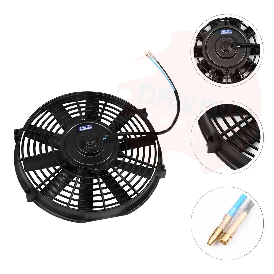 Electro-Ventilador 12" Sancool 80w Aspa Recta