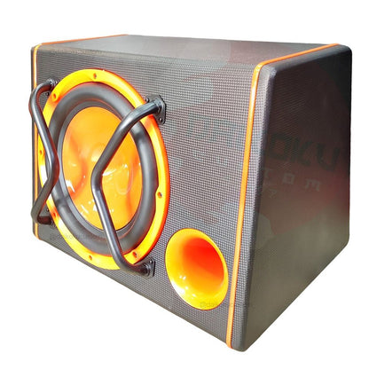 Subwoofer Amplificado 1800w K-Fox 12" Naranjo