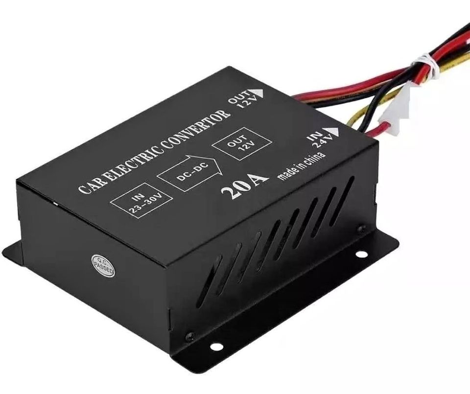 Inversor Conversor 20 Amp De 24v A 12v