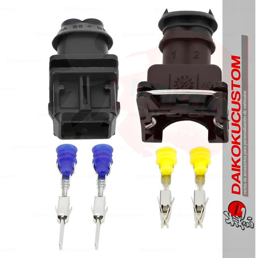 Conector Rapido Ev1 Hembra + Macho 2 Pin