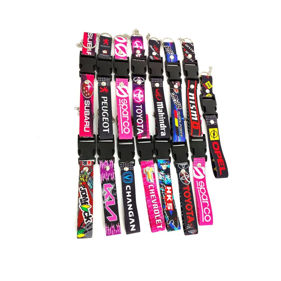 Lanyard Elastico Corto Ancho Marcas