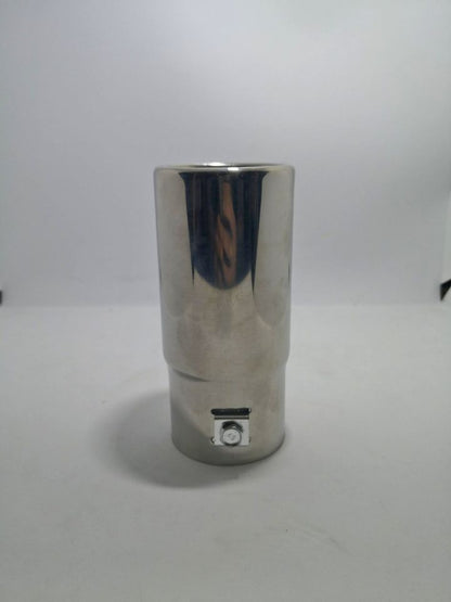 Cola Escape Simple Recta Cromada H26-3 Universal