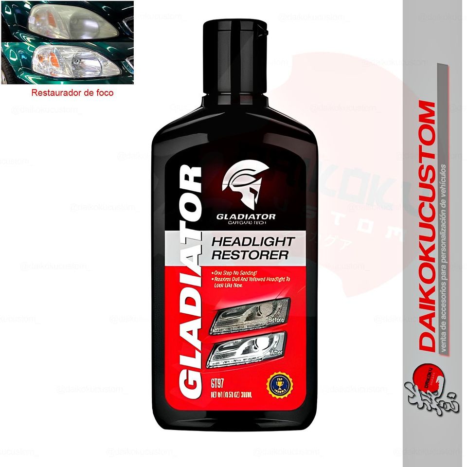 Restaurador Foco Gladiator Gt97 300ml