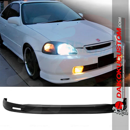 Lip Parachoque Delantero Honda Civic 98-2000 Type-R (Orificios Costado)