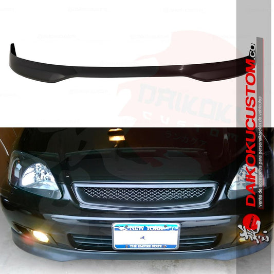 Lip Parachoque Delantero Honda Civic 92-95 Mugen (Liso)