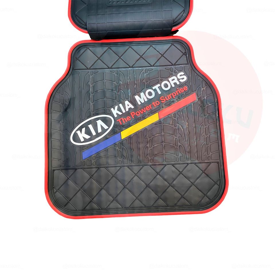 Cubre Piso Goma Kia 5pcs Con Camello