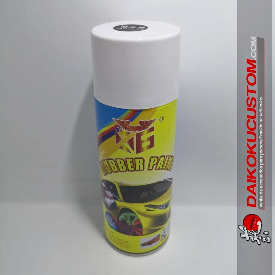 Pintura Spray RUBBER Plasti-Dip Negro Mate